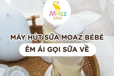 Máy Hút Sữa Điện Đôi Moaz BéBé