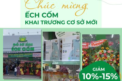 Mừng khai trương cửa hàng Ếch Cốm