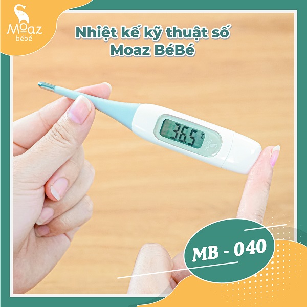 Nhiệt kế kỹ thuật số Moaz BéBé MB 040 Moaz BéBé cung cấp sản phẩm