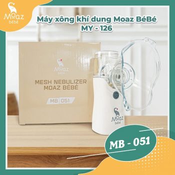 May xong khi dung Moaz BeBe MB 051 model MY 126
