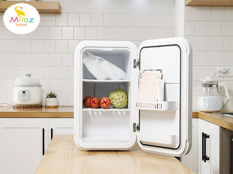 Tủ lạnh mini Moaz BéBé có thiết kế nhỏ gọn phù hợp với không gian gia đình