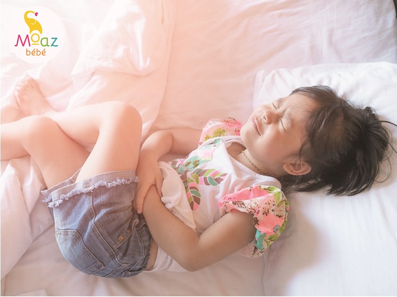 Dấu hiệu đau bụng khi trẻ bị tiêu chảy