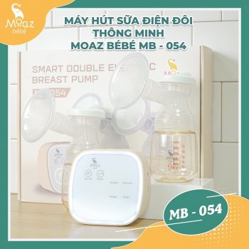 Máy hút sữa điện đôi thông minh Moaz BéBé MB 054