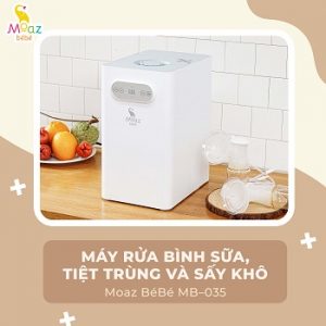 may rua binh sua tiet trung say kho mb 035