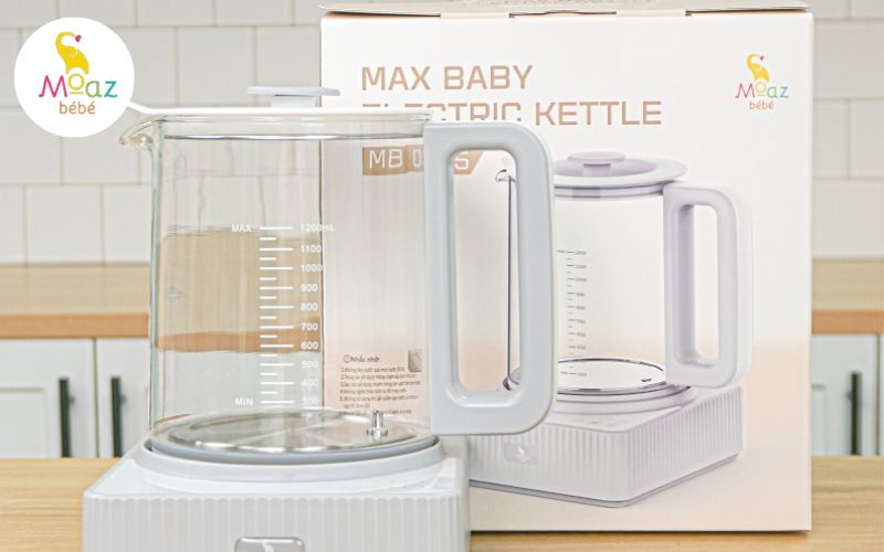 Bình đun nước pha sữa thông minh thế hệ mới Moaz BeBe MB – 055 Bình đun nước pha sữa thông minh thế hệ mới Moaz BeBe MB – 055