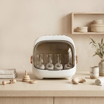 Máy úp bình sữa, tiệt trùng sấy khô tia UVC Moaz BéBé MB – 044
