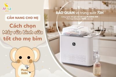 cách chọn máy rửa bình sữa tốt