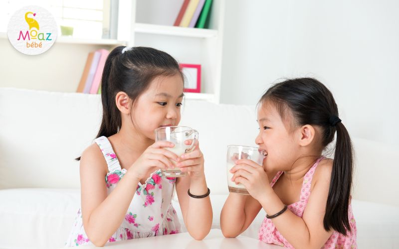 Cho trẻ uống sữa yến mạch đúng cách giúp cung cấp dinh dưỡng cần thiết cho cơ thể
