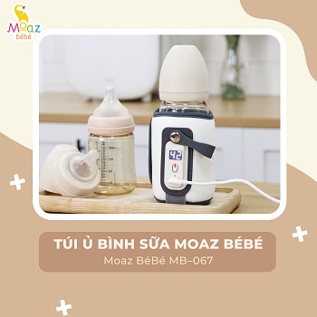 Hình ảnh sản phẩm túi ủ bình sữa Moaz MB 067