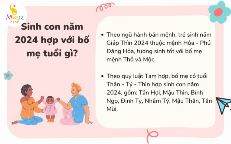 Sinh con năm 2023 hợp với bố mẹ tuổi gì? Hướng dẫn chi tiết và chuẩn phong thủy