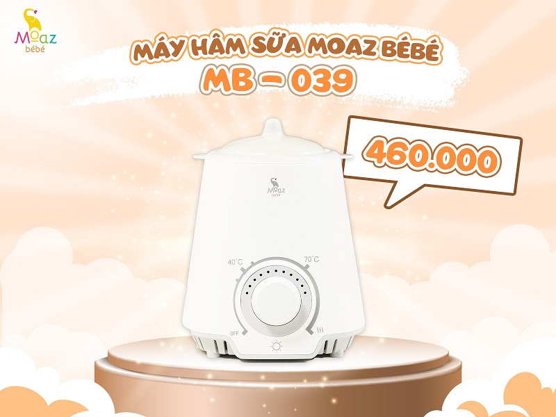 Máy hâm sữa Moaz BéBé MB - 039