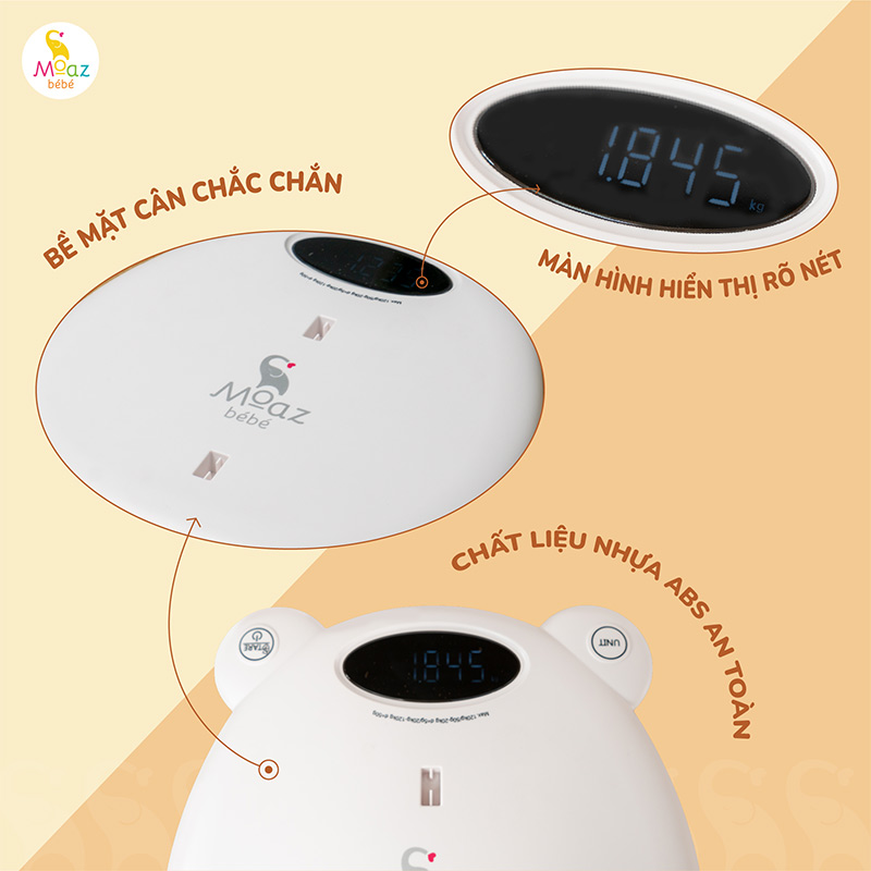 ưu điểm cân em bé sơ sinh mb084