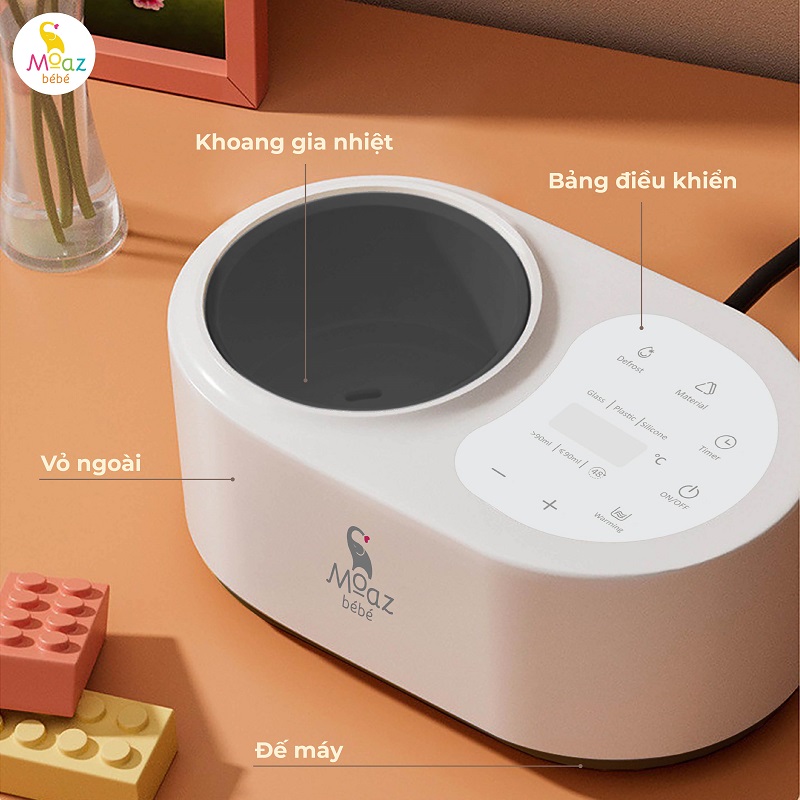 Máy hâm sữa không dùng nước Moaz BéBé MB-087