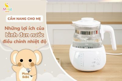 bình đun nước điều chỉnh nhiệt độ pha sữa