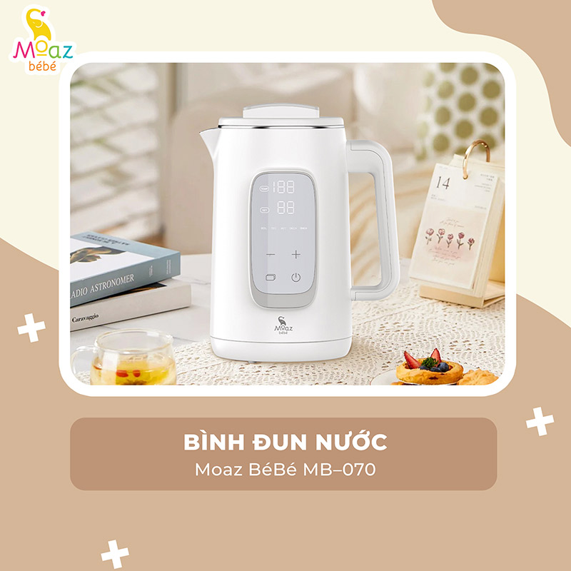 bình đun nước pha sữa mb070 có tốn điện không