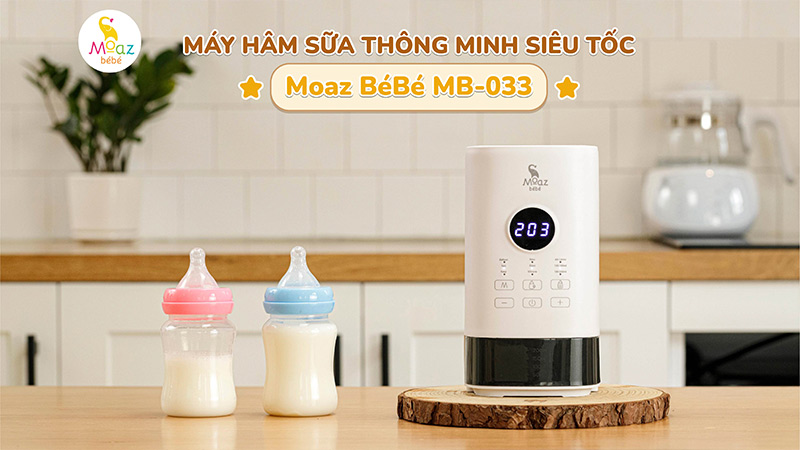 cách rã đông và hâm sữa bằng máy nhanh chóng