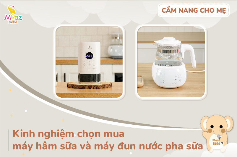 bình đun nước điều chỉnh nhiệt độ pha sữa