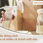 hút sữa đúng cách để sữa về nhiều