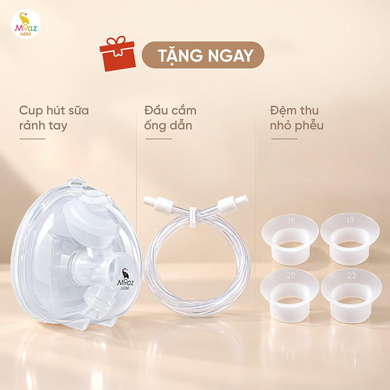 Cập nhật phiên bản mới của Máy hút sữa điện đôi Moaz BéBé MB – 094: Giúp mẹ hút sữa thảnh thơi hơn 5 may hut sua dien doi mb094 10