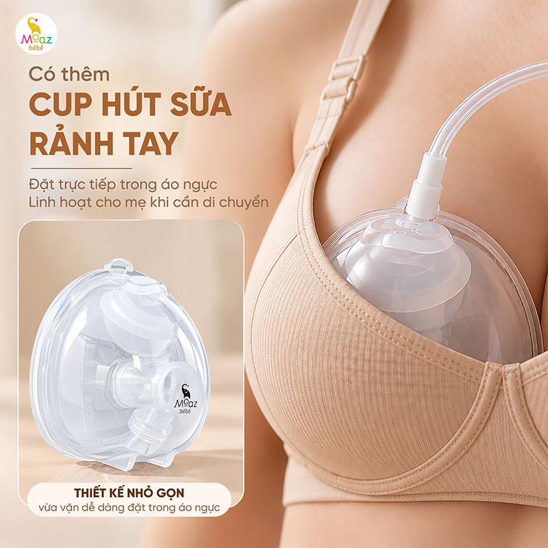 Cập nhật phiên bản mới của Máy hút sữa điện đôi Moaz BéBé MB – 094: Giúp mẹ hút sữa thảnh thơi hơn 2 may hut sua dien doi mb094 16