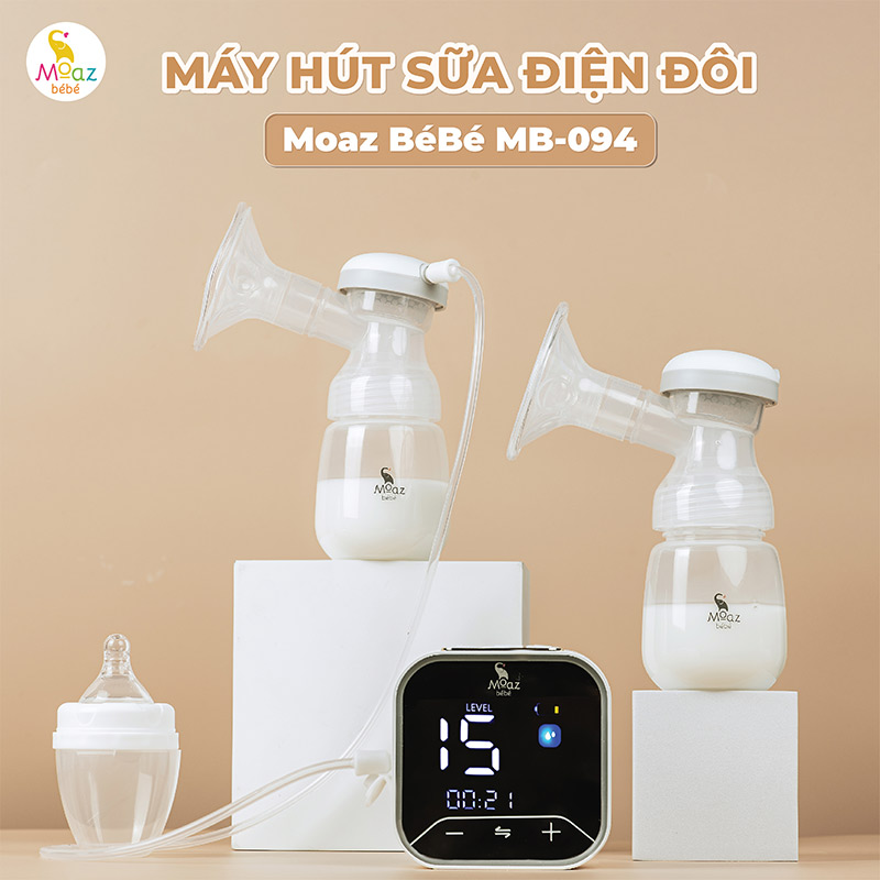 máy hút sữa điện đôi mb094