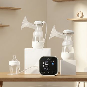 Máy hút sữa điện đôi Moaz BéBé MB – 094