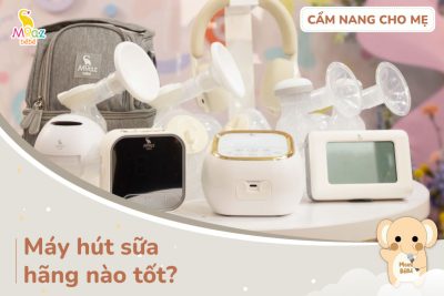 thương hiệu máy hút sữa moaz bebe được nhiều mẹ lựa chọn