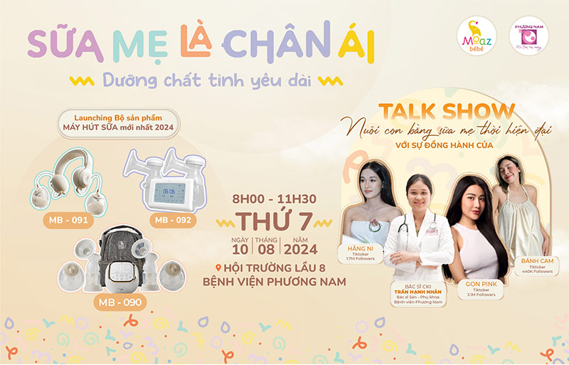 ngày hội sữa mẹ là chân ái