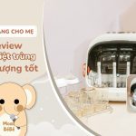 review máy tiệt trùng bình sữa