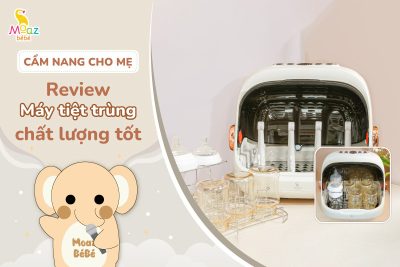review máy tiệt trùng bình sữa