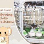 tiệt trùng bình sữa bao nhiêu lần 1 ngày