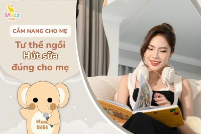 tư thế ngồi hút sữa đúng