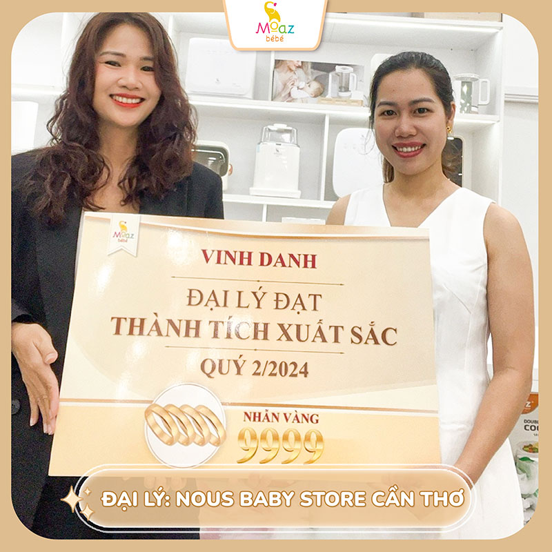 vinh danh dai ly moaz bebe quy 2 nous baby store can tho