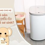 có nên sấy quần áo trẻ sơ sinh