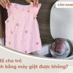 Có nên giặt đồ cho trẻ sơ sinh bằng máy giặt?