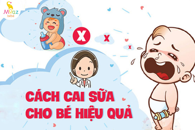 Mẹo cai sữa con không khóc nhanh nhất