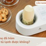 Sữa mẹ đã hâm có để tủ lạnh được không?