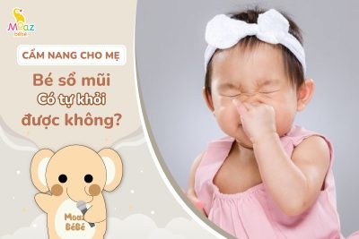 bé sổ mũi có tự khỏi được không