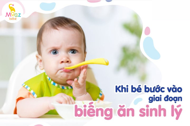 biếng ăn sinh lý thường xuất hiện khi nào