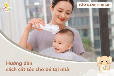 cách cắt tóc chi bé trai bé gái