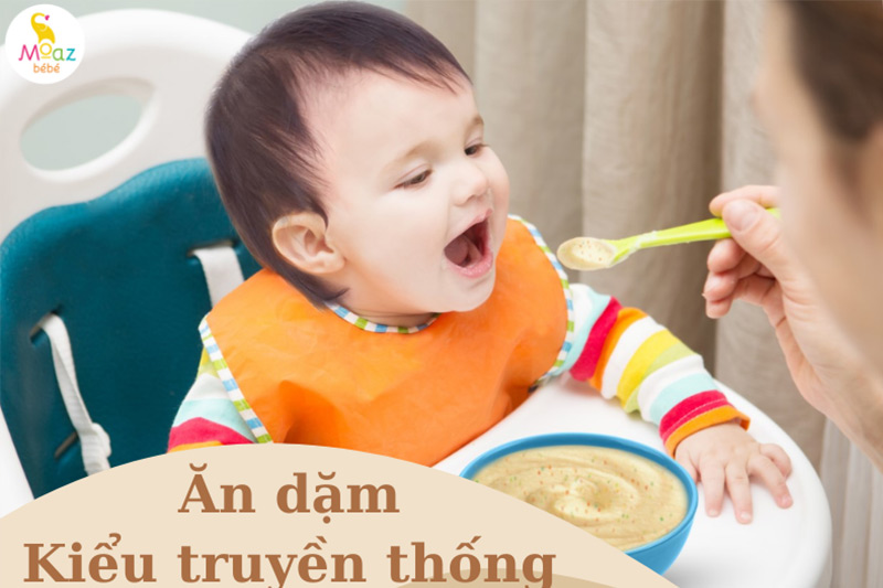 Phương pháp ăn dặm truyền thống