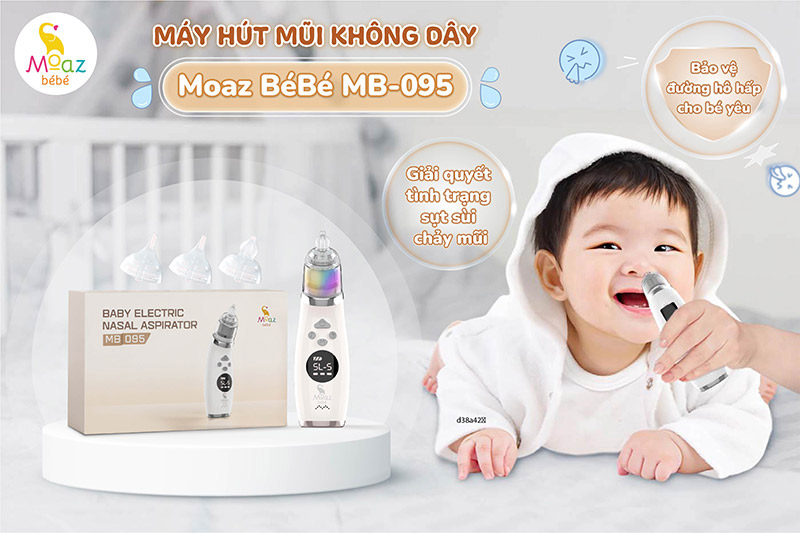 Kinh nghiệm chọn mua máy hút mũi cho bé