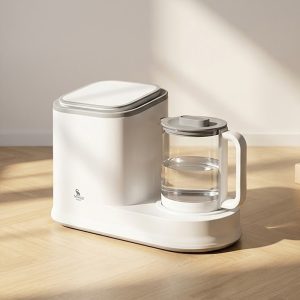 Máy úp bình tiệt trùng uv kèm bình đun nước đa năng Moaz BéBé MB – 098