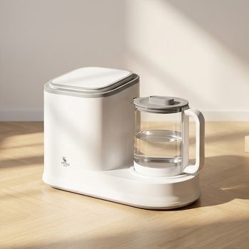Máy úp bình tiệt trùng uv kèm bình đun nước đa năng Moaz BéBé MB – 098
