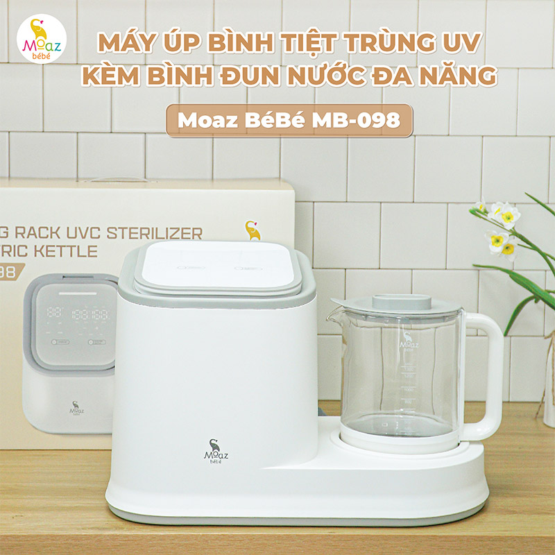 máy tiệt trùng bình sữa và đun nước mb098