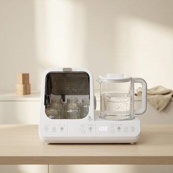 Máy tiệt trùng đun nước hâm sữa đa năng Moaz BéBé MB – 096
