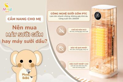 nên mua máy sưởi dầu hay gốm