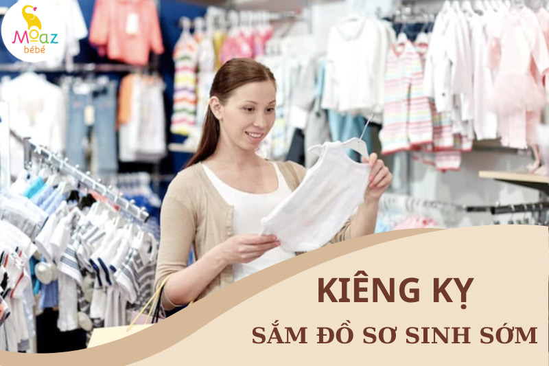 những điều kiêng kỵ khi mua đồ sơ sinh