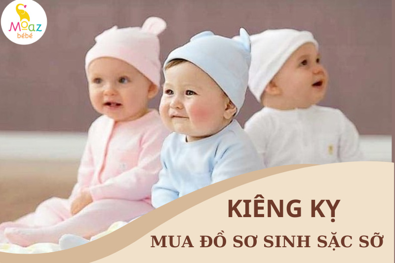 những điều kiêng kỵ khi mua đồ sơ sinh