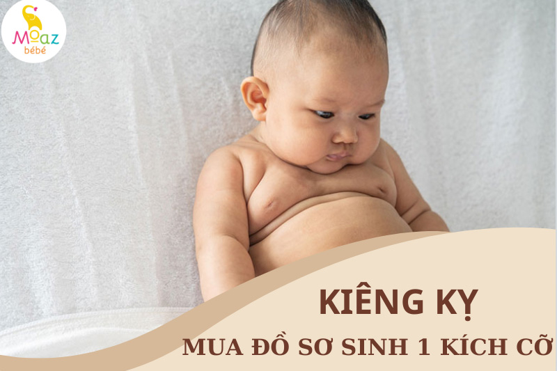 những điều kiêng kỵ khi mua đồ sơ sinh